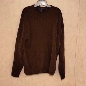 Green crushed velvet dockers sweater